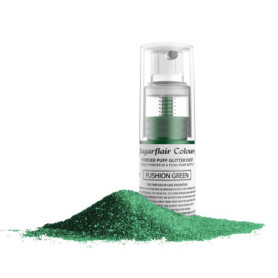 Spray Poudre Alimentaire Vert Fusion - Sugarflair 10g