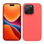 Coque Antidérapante Corail Fluo pour iPhone 14 Pro - kwmobile