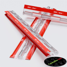 Pack de 4 Charnières Auto-adhésives en Acrylique Transparent - 300 mm 36,39 €
