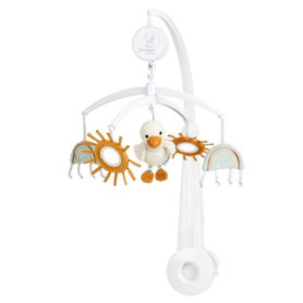 Mobile Musical Canard Edda Lou pour Bébé - Berceuse de Brahms et Armature Blanche 37,39 €