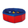 Piscine de Jeu Nobby pour Chat avec Jouet - Rouge et Bleu