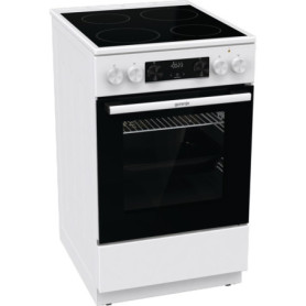 Cuisinière électrique Gorenje GEC5C 41 WG - 50 cm, 70 litres, plaque vitrocéramique