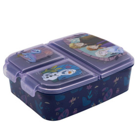 Boîte à Lunch Multi-Compartiments Frozen pour Enfants