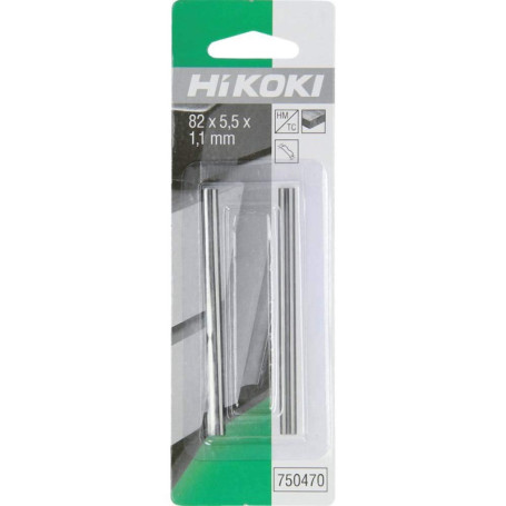 Lames de Rabot HIKOKI 82MM - Pack de 2 Lames Jetables