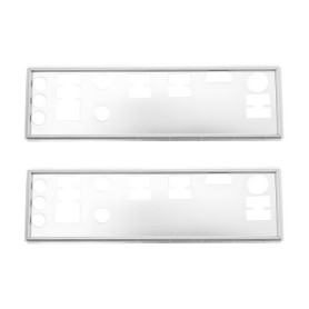 ECSiNG Plaques Arrière E/S pour Carte Mère Gigabyte B450M DS3H WiFi - Lot de 2