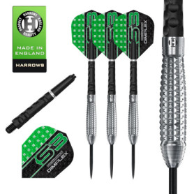 Fléchettes Professionnelles Harrows Dimplex Bomb - 10 Pièces en Tungstène 90%
