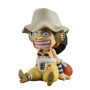 Tirelire Usopp One Piece en PVC - 16 cm - Décorative et Pratique