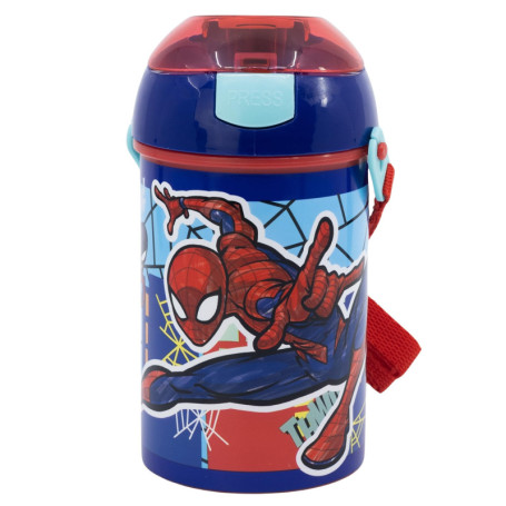 Bouteille Réutilisable Spiderman 450 ml avec Cannule et Système de Sécurité 9,55 €