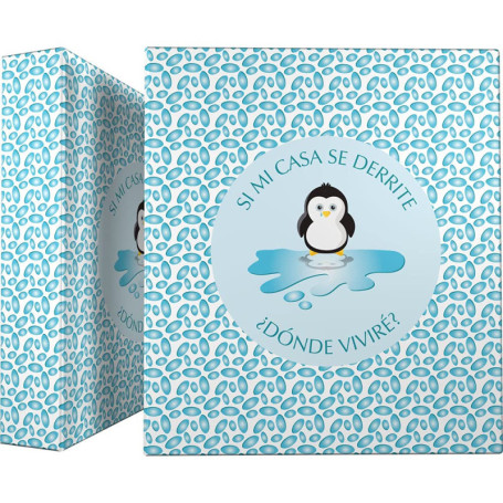 Classeur à Anneaux A4 Grafoplás Wise Planet - Modèle Pingouin