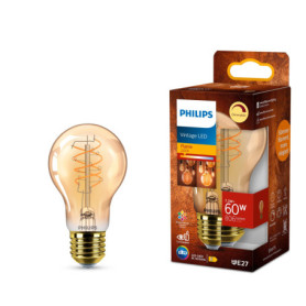 Ampoule LED Vintage Philips A60 Dimmable 806 Lumen E27
