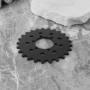 Lot de 2 Pignons Fixes eMagTech 25D pour Vélo - 105 mm Noir