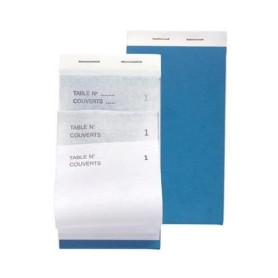 Bloc Maître d'Hôtel Autocopiant 8x15 cm - 50 Feuillets