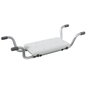 Tabouret de Salle de Bains RIDDER en Blanc et Chrome