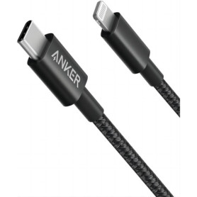 Câble USB-C vers Lightning Anker 1m - Charge Rapide MFi pour iPhone