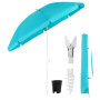 Parasol de Balcon Réglable Sekey 160 cm avec Housse de Protection