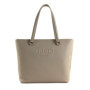 Sac fourre-tout Liu Jo Milano en cuir synthétique beige avec poignées doubles