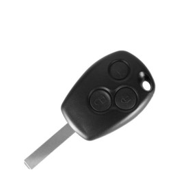 Coque Clé Télécommande 3 Boutons pour Renault Clio, Kangoo, Modus, Twingo, Trafic, Master - Phonillico