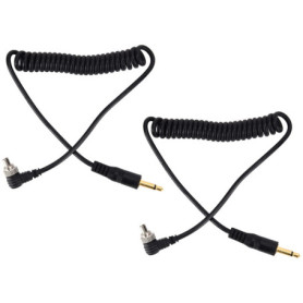 Câble de Synchronisation PC Akozon pour Appareils Photo - Lot de 2