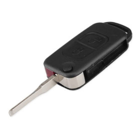Coque de clé TopBest pour Mercedes Classe A B C E CL - 2 boutons