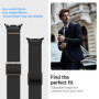 Bracelet Spigen Lite Fit pour Samsung Galaxy Watch 8 - Noir