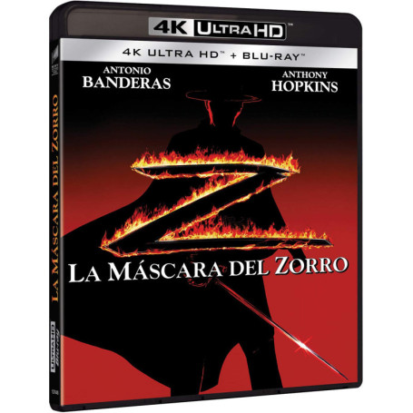 La Masque du Zorro - Édition 4K Ultra HD et Blu-ray