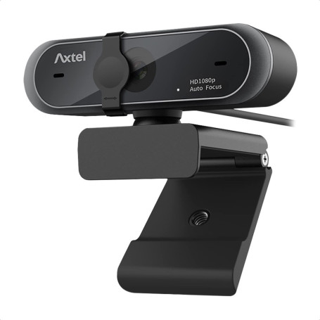 Webcam Axtel AX-FHD 1080p avec Microphone Intégré - Plug & Play