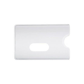 Lot de 4 Étuis Porte-Carte de Crédit Transparent MACEMARO