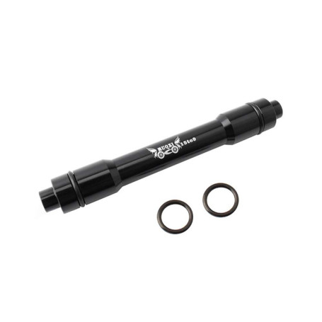 Adaptateur de Broche VOANZO en Aluminium Noir pour VTT - 15 mm à 9 mm