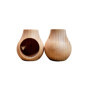 Lot de 2 casse-noix en bois de hêtre naturel - Wooden World