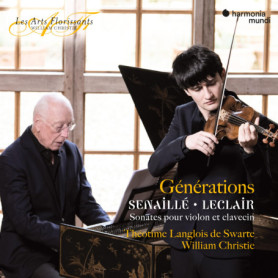 Sonates pour Violon et Clavecin - Générations : Senaillé & Leclair