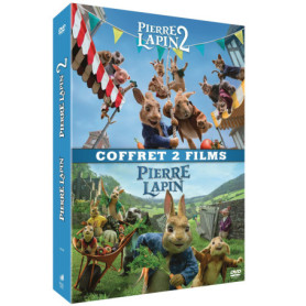 Coffret DVD Pierre Lapin et Pierre Lapin 2 : Aventures en Ville