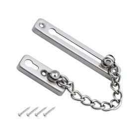 Chaîne de Sécurité en Acier Inoxydable pour Porte - Protection Fiable