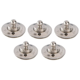 Lot de 5 vis en tissu New Marine pour un maintien optimal