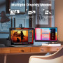 domyfan Moniteur pour Ordinateur Portable, 14 "1080P FHD Double Extension D'écran pour Ordinateur Portable, Plug and Play, pour 