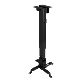 Support Inclinable pour Projecteur au Plafond - Noir, Installation Facile