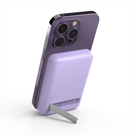 Batterie Externe Magnétique Belkin 5000mAh pour iPhone - Violet