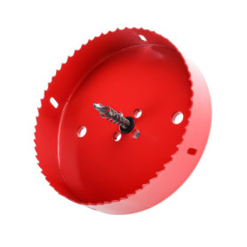 Scie-cloche bi-métal 155 mm pour bois et PVC - BOOMSTART