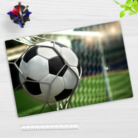Sous-main antidérapant pour enfant - Football en vinyle 60x40 cm