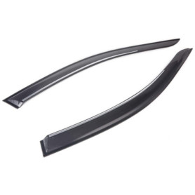 Déflecteurs Latéraux Noir pour Volkswagen Golf V 5 Portes (2003-2008) - ClimAir