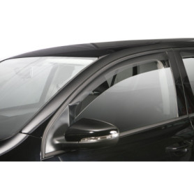 Déflecteurs d'air ClimAir pour Citroen Jumpy, Fiat Scudo et Peugeot Expert - Gris Fumé