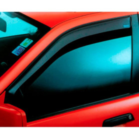 Déflecteurs d'air ClimAir pour Volkswagen T-Cross 2019- en Gris Fumé