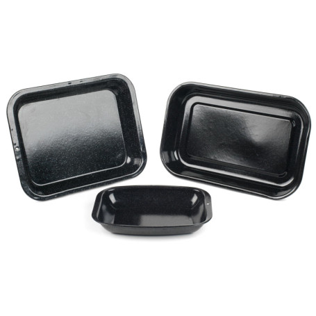 Lot de Plats à Rôtir Russell Hobbs en Émail Noir - 3 Tailles Pratiques 49,50 €