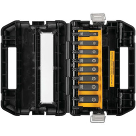 Jeu de douilles à choc DeWalt 3/8" - 10 pièces avec adaptateurs 80,31 €