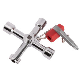 Clé Universelle Multifonction MIVOS pour Armoires Électriques 15,42 €
