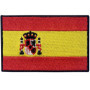 Patch Brodé Drapeau de l'Espagne - EmbTao à Repasser ou Coudre