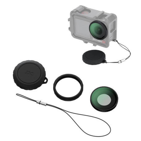 Filtre de Protection UV JJC pour DJI Osmo Action 5 Pro et 4