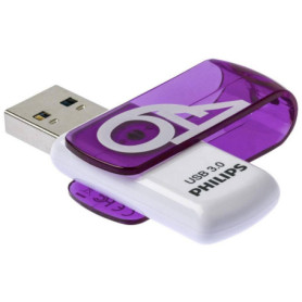 Clé USB Philips Vivid Édition 64 Go - Super Vitesse 3.0 avec Capuchon Pivotant