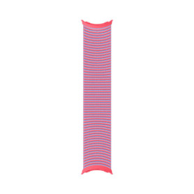 Bracelet Élastique Bicolore pour Google Pixel Watch - Rose Pivoine/Iris