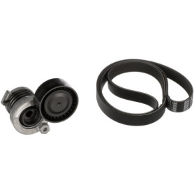 Kit de courroies trapézoïdales GATES K066PK1195 en caoutchouc