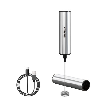 Mousseur à Lait Électrique GRIFEMA - Fouet Rechargeable pour Café et Latte